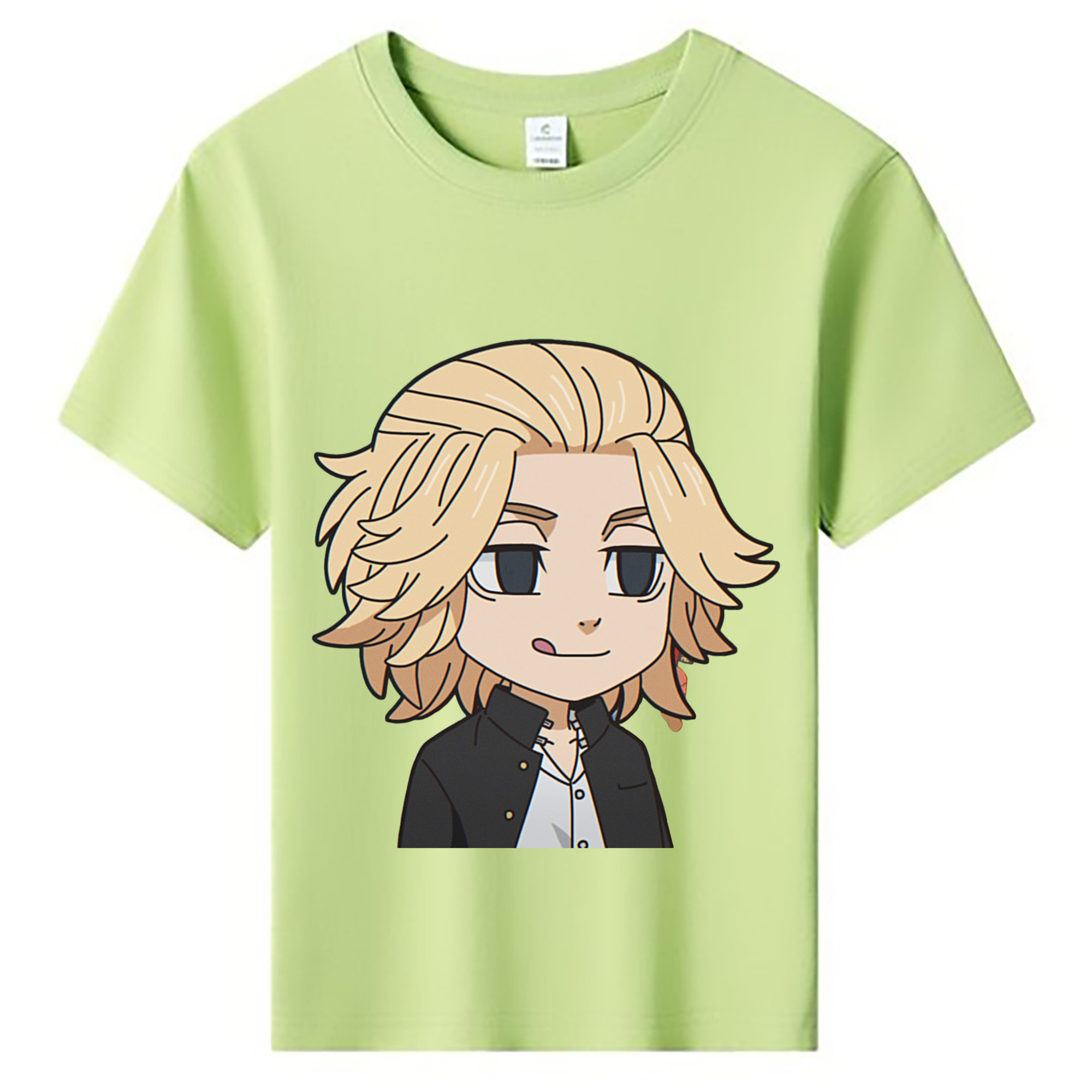 （画像用） 東京リベンジャーズ Tokyo Revengers 綿100％キッズTシャツ（フロントプリント）